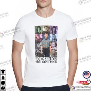 Young Sheldon The Eras Tour T-shirt