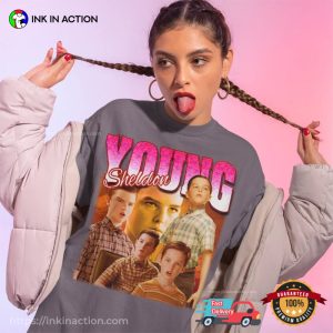 Young Sheldon Vintage 90s Style T shirt 3