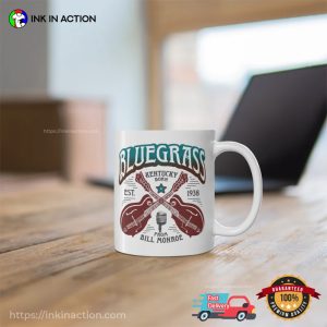 Bluegrass Kentucky Born From Bill Monroe Mug