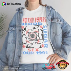 red hot chili peppers Sex Tour 1991 Vintage T shirt 2