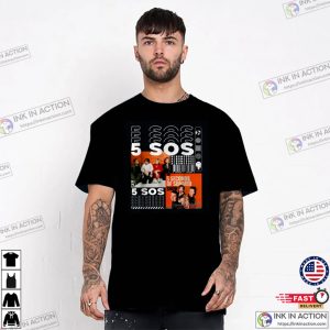 5 Seconds Of Summer Vintage The Show T shirt 3