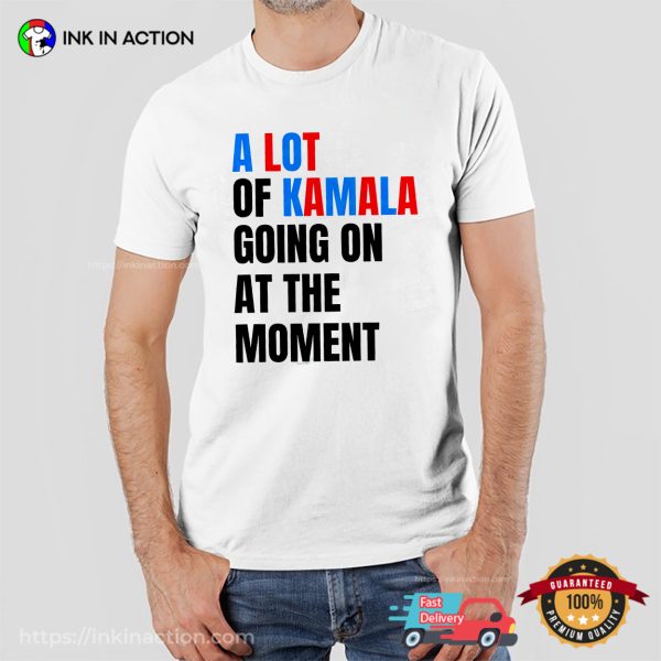 A Lot Of Kamala Going On At The Moment Swiftie Harris T-shirt