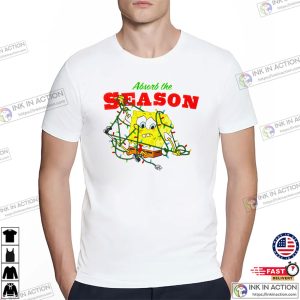 Absorb the Season SpongeBob SquarePants Graphic T shirt 3