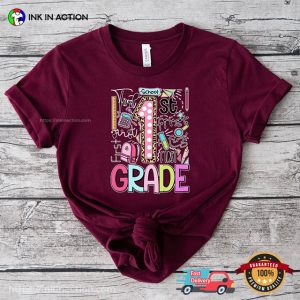 Adorable First Grade Back to School Shirt 3