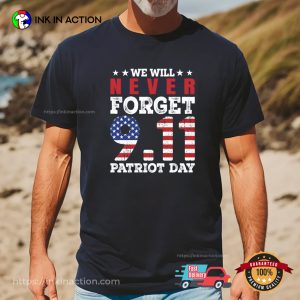 America Never Forget Patriot Day Vintage T shirt 2