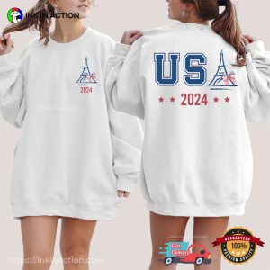 American Team 2024 Olympic Event 2 Sided T shirt