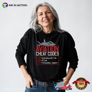 Aviation Cheat Codes aviation day T shirt 1