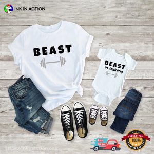 BEAST In Training Dad And Son Matching T-shirt