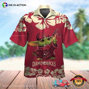 Baby Yoda Arizona Diamondbacks Hawaiian Shirt