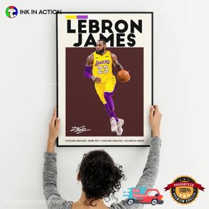 Basketball NBA Lakers LeBron James Poster