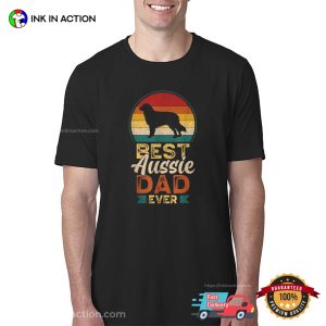 Best Aussie Dad Ever Vintage Father’s Day Au Holiday T-shirt