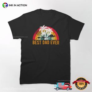 Best Dad Ever Vintage australian father's day T shirt 3