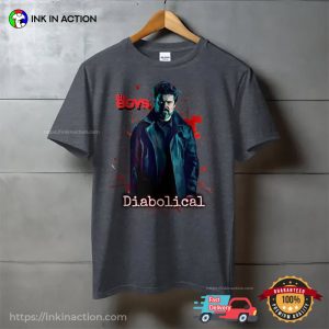 Billy Butcher Diabolical The Boys Merchandise Graphic T shirt 2