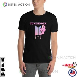 Bts Jungkook Bunny Cute T shirt 3