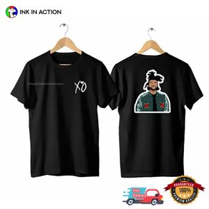 Camiseta Camisa Básica Exclusiva Tour The Weeknd 2 Side Shirt