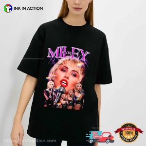 Camiseta Miley Cyrus Concert Music Unisex T shirt 4