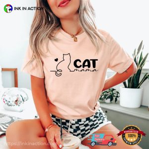 Cat Mama Comfort Colors T shirt 3