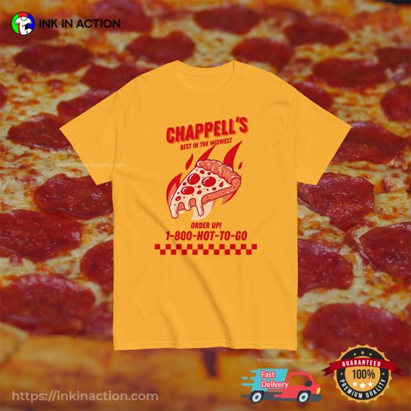 Chappell’s Best In The Midwest Pizza Graphic Tee