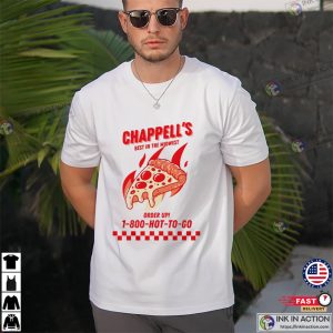 Chappell's Best In The Midwest Pizza Graphic Tee 5