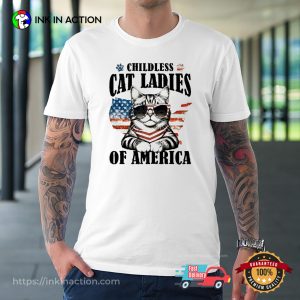 Childless Cat Ladies Of America Kamala Harris Unisex Shirt3