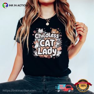 Childless Cat Lady 2024 Election Political Shirt