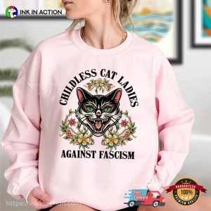 Childless Cat Lady, Feminist Shirt 3