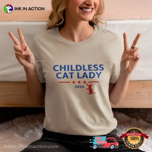 Childless Cat Lady For Kamala 2024 Shirt