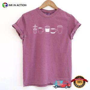 Coffee Comfort Colors T shirt, cool gifts for coffee lovers 2