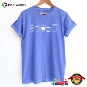 Coffee Comfort Colors T shirt, cool gifts for coffee lovers 3