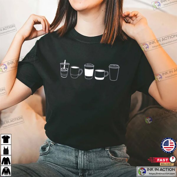 Coffee Comfort Colors T-shirt, Cool Gifts For Coffee Lovers