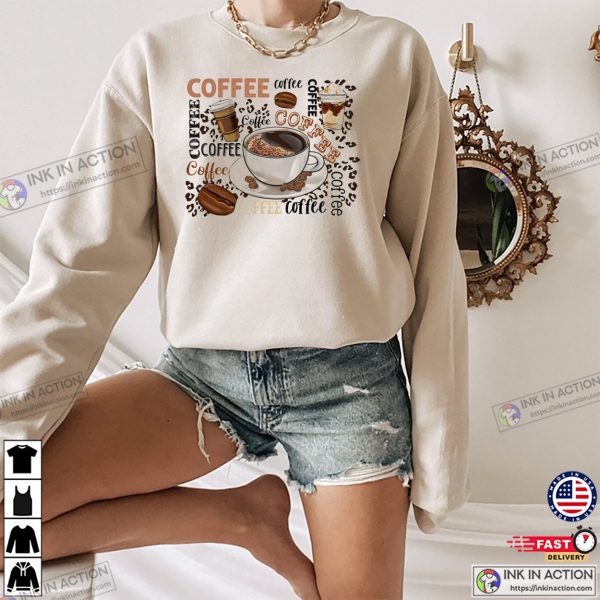 Coffee Lover Retro T-shirt, Best Gifts For Coffee Lovers