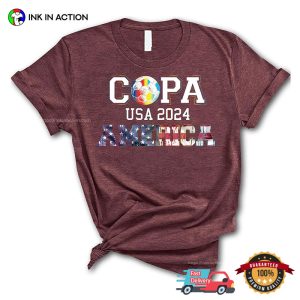 Copa USA 2024 America Comfort Colors T shirt 1