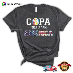 Copa USA 2024 America Comfort Colors T shirt 3