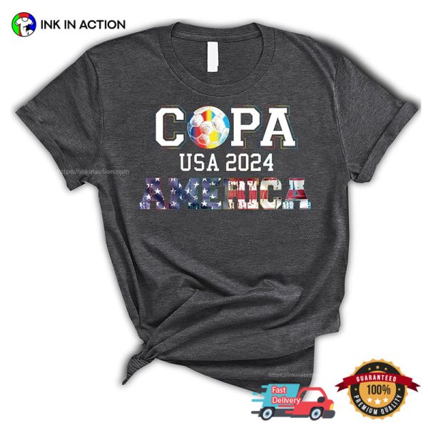 Copa USA 2024 America Comfort Colors T-shirt