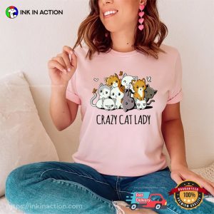 Crazy Cat Lady Comfort Colors T-shirt