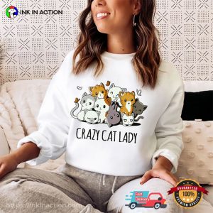 Crazy Cat Lady Comfort Colors T-shirt