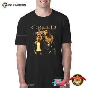 Creed 2024 Tour Vintage 90s Style Graphic Tee 1