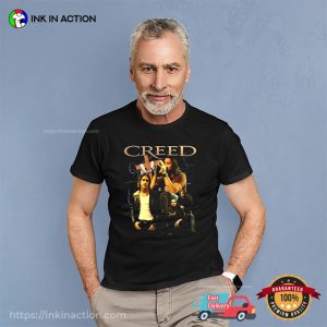 Creed 2024 Tour Vintage 90s Style Graphic Tee 2