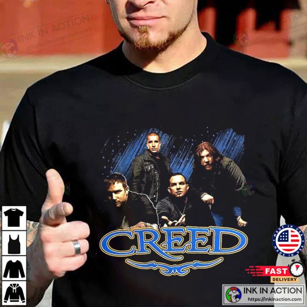 Creed Rock Band 90s Vintage T-shirt