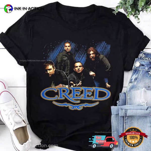 Creed Rock Band 90s Vintage T-shirt