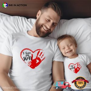 Dad and Son Anniversary Gift T shirt