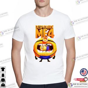 Despicable Me 4 Movie Poster Funny Cartoon 2024 Tee 1