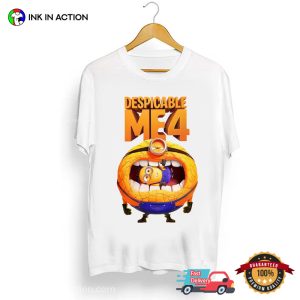 Despicable Me 4 Movie Poster Funny Cartoon 2024 Tee