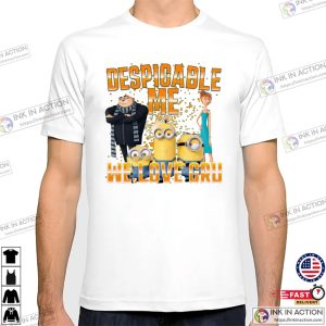 Despicable Me 4 We Love Gru T-shirt