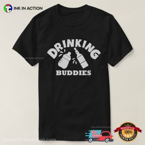 Drinking Buddies Funny Father and Son T Shirt 2