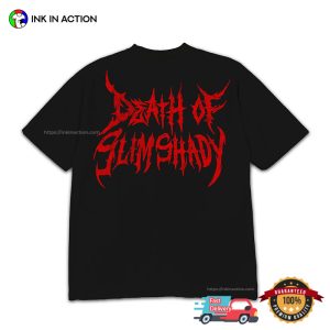 EMINEM DEATH OF SHADY 2 Side T shirt 2