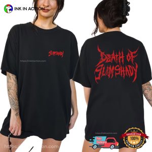 EMINEM DEATH OF SHADY 2 Side T shirt 4