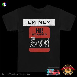 Eminem Hi My Name Is Slim Shady Unisex T-shirt