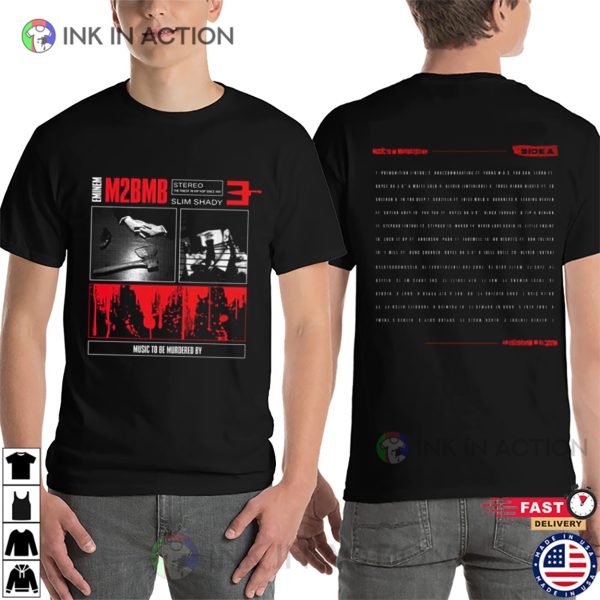 Eminem M2bmb Slim Shady Music To Be Murdered By T-shirt