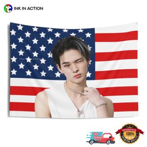 Enhypen Niki American Flag